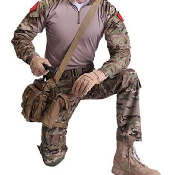 FLAPI Brown Waterproof Tactical Pouch Bag - Picture 3 of 4